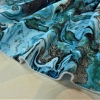 Футер 3-нитка начёс Морская волна шир 1,95 - Интернет-магазин тканей "Сама-швея". Ткани для домашнего текстиля в розницу..