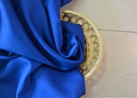 Лён костюмный 28023 Синий шир 1,40 - Интернет-магазин тканей "Сама-швея". Ткани для домашнего текстиля в розницу..