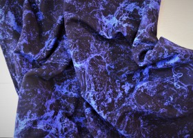 Футер 2-нитка с лайкрой Аква синяя шир 1,80 - Интернет-магазин тканей "Сама-швея". Ткани для домашнего текстиля в розницу..