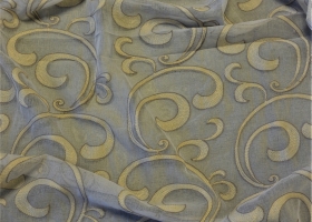 Лён вышивка 5965 купон 85 см С2 айвори+кофе выс 2,80 - Интернет-магазин тканей "Сама-швея". Ткани для домашнего текстиля в розницу..